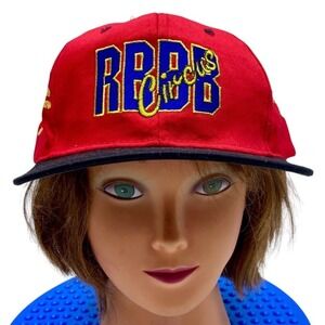 VINTAGE‎ Ringling Bros Hat Cap Snap Back Red Barnum & Bailey Circus Mens 90s